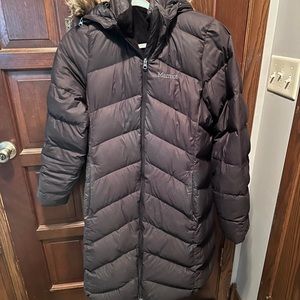Black Marmot coat